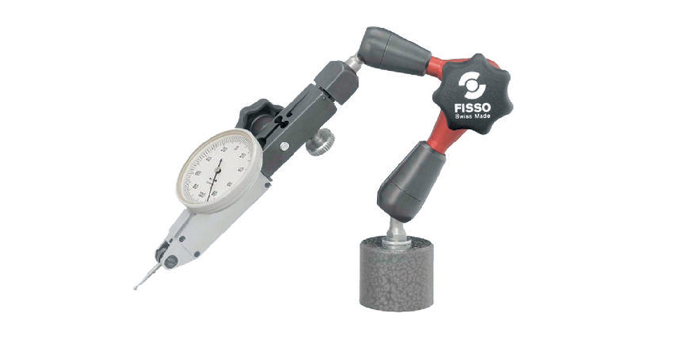 小型精密调整万向磁性表座