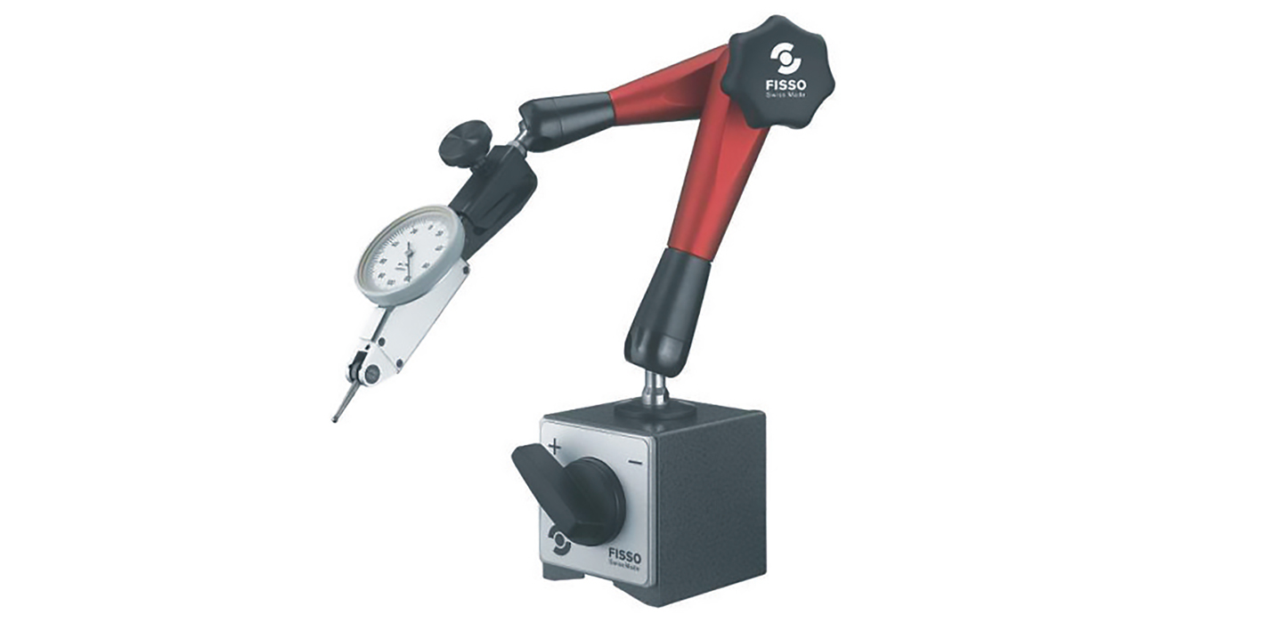 中型精密微调万向磁性表座