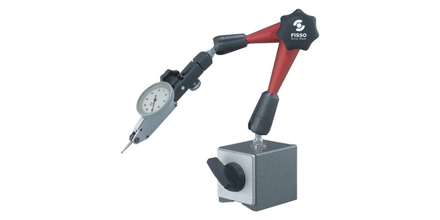 中型精密调整万向磁性表座